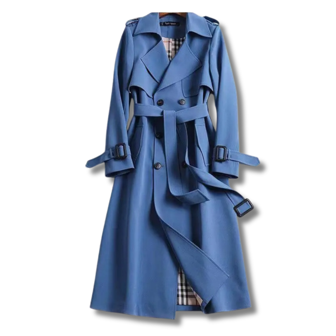 Jualita | Klassieke Trenchcoat voor Dames | Tijdloze Elegantie & Stijl