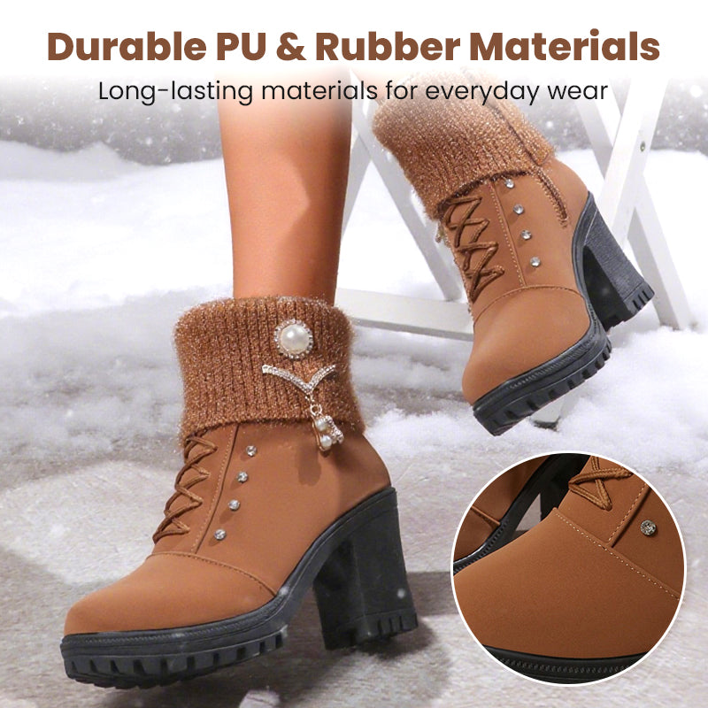 Thicks | warm women's boots with thick heels
