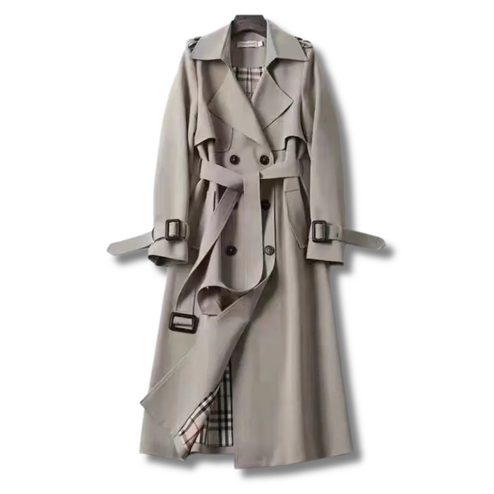 Jualita | Klassieke Trenchcoat voor Dames | Tijdloze Elegantie & Stijl