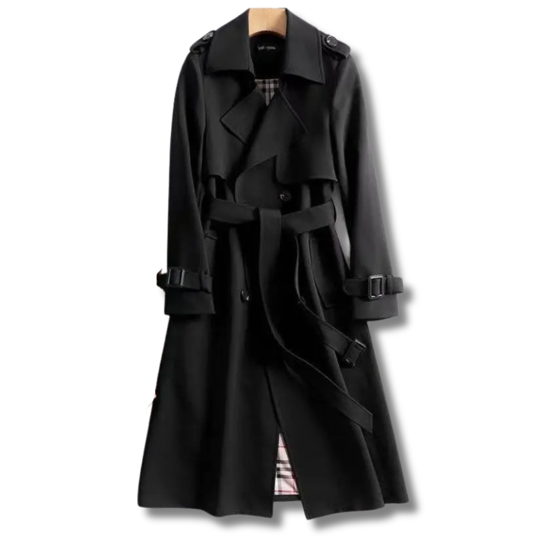 Jualita | Klassieke Trenchcoat voor Dames | Tijdloze Elegantie & Stijl
