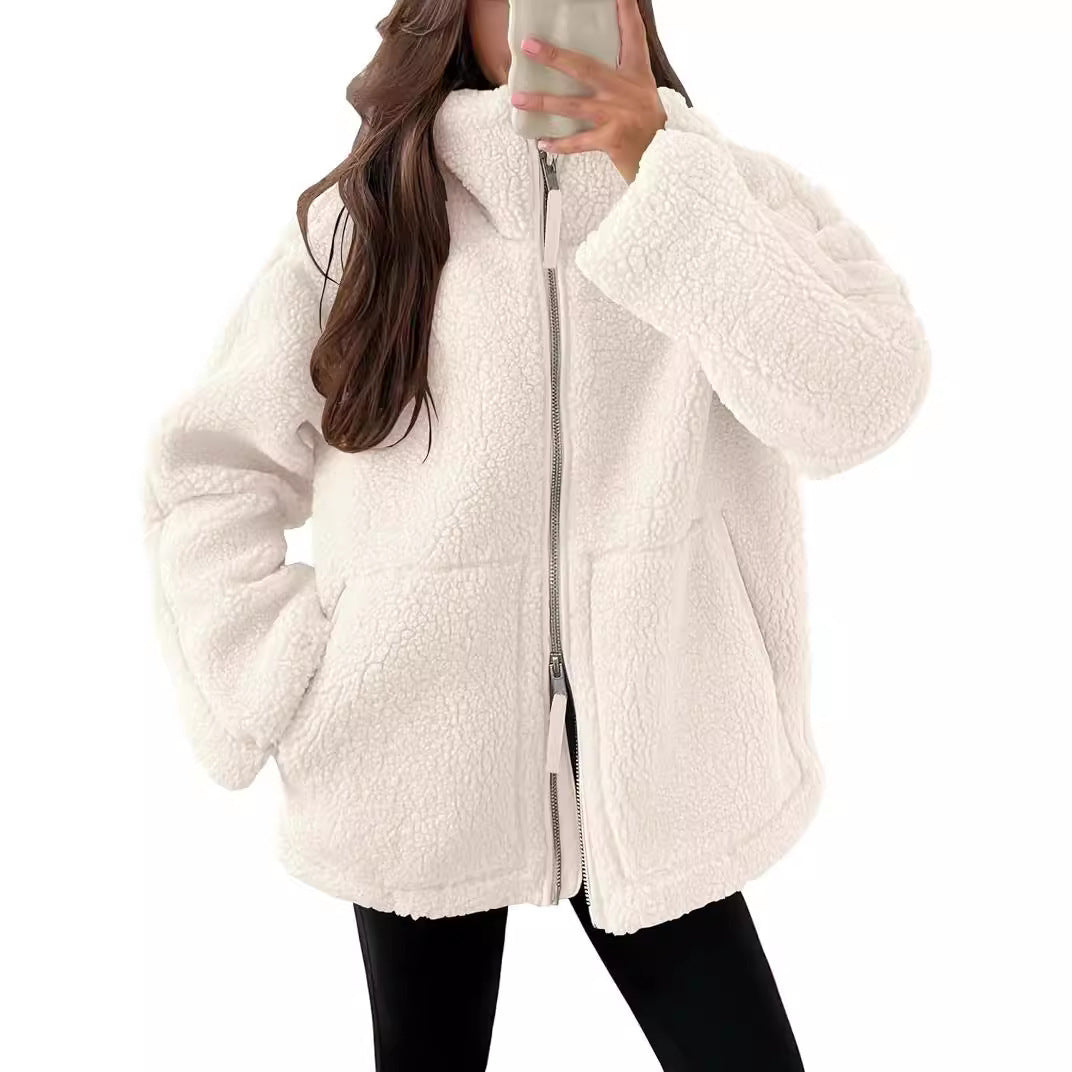 Sienna™ | Luxe Teddy Fleece Zip Jacket