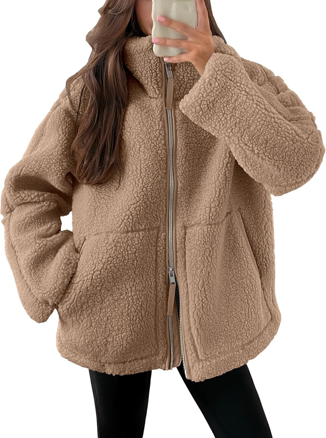 Sienna™ | Luxe Teddy Fleece Zip Jacket