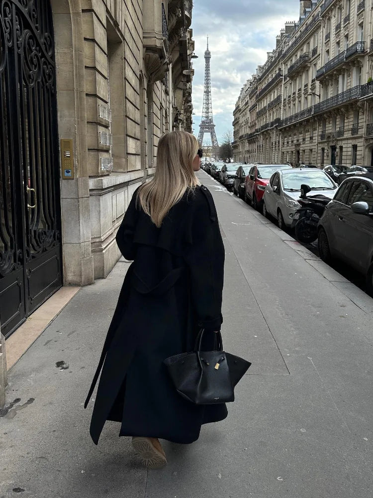 Amara | Timeless Black Coat