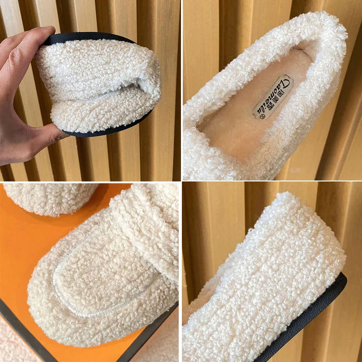 Amélie™ | Warm Teddy Loafers