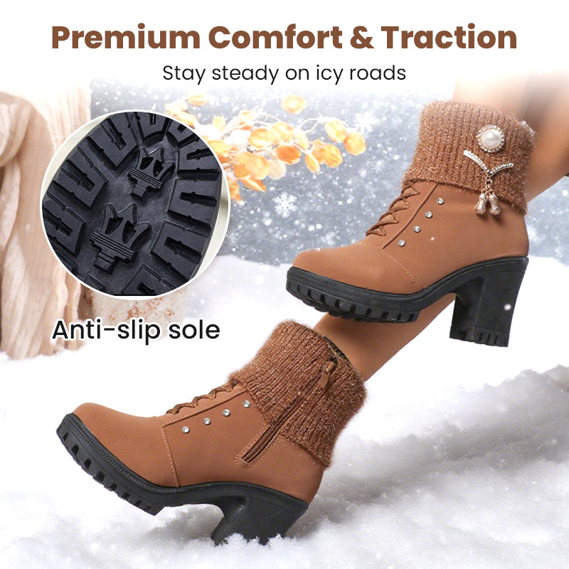 Thicks | warm women's boots with thick heels