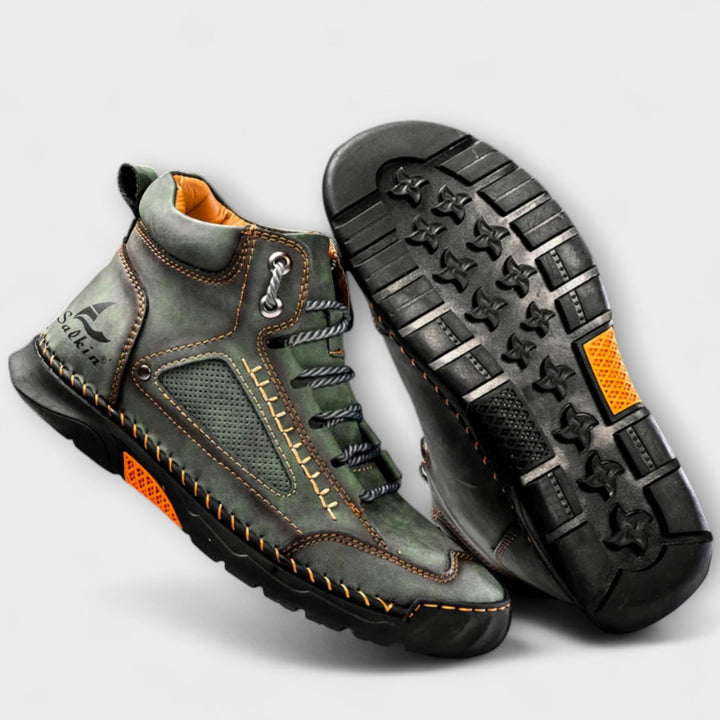 Axton™ | High Leather Sneakers