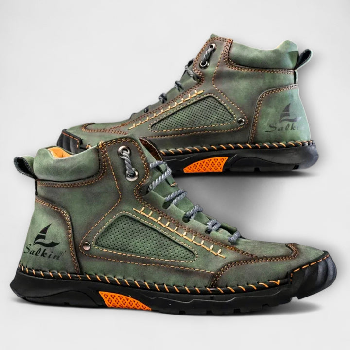 Axton™ | High Leather Sneakers