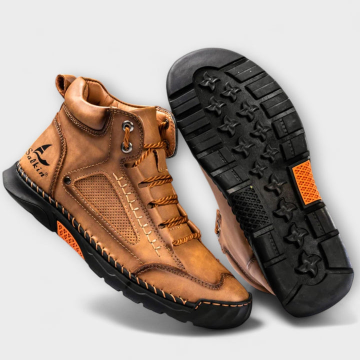 Axton™ | High Leather Sneakers