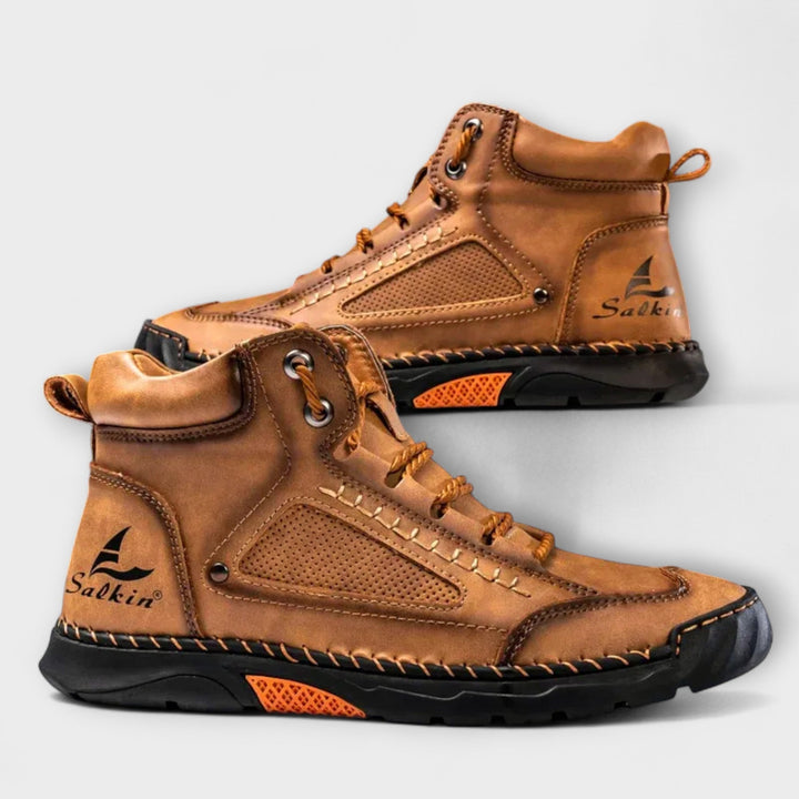 Axton™ | High Leather Sneakers