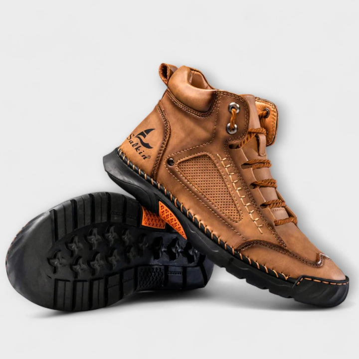 Axton™ | High Leather Sneakers