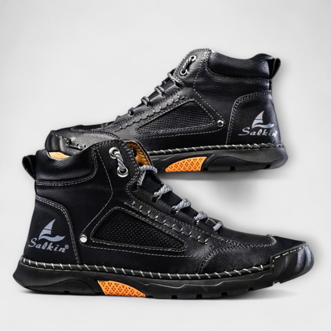 Axton™ | High Leather Sneakers
