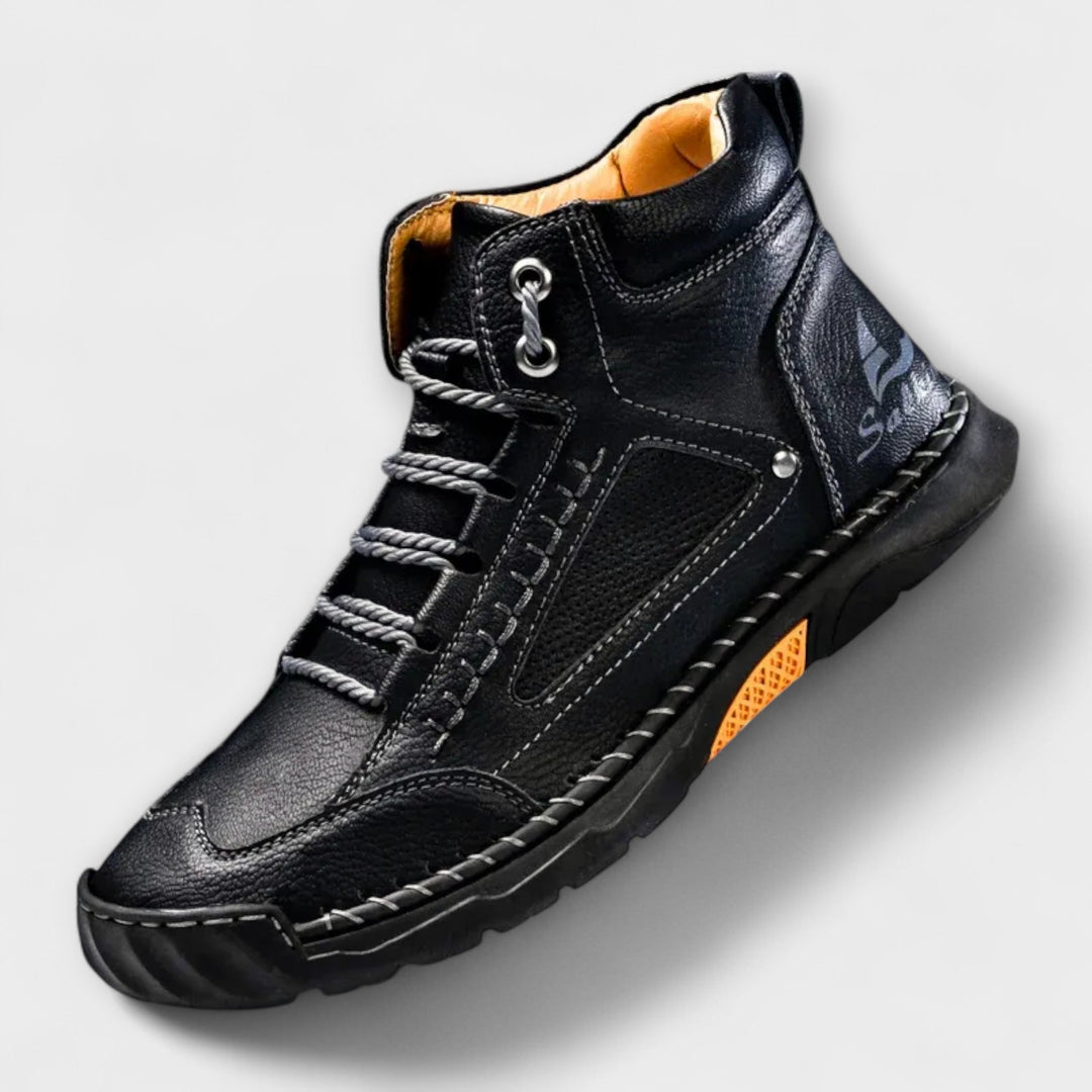 Axton™ | High Leather Sneakers