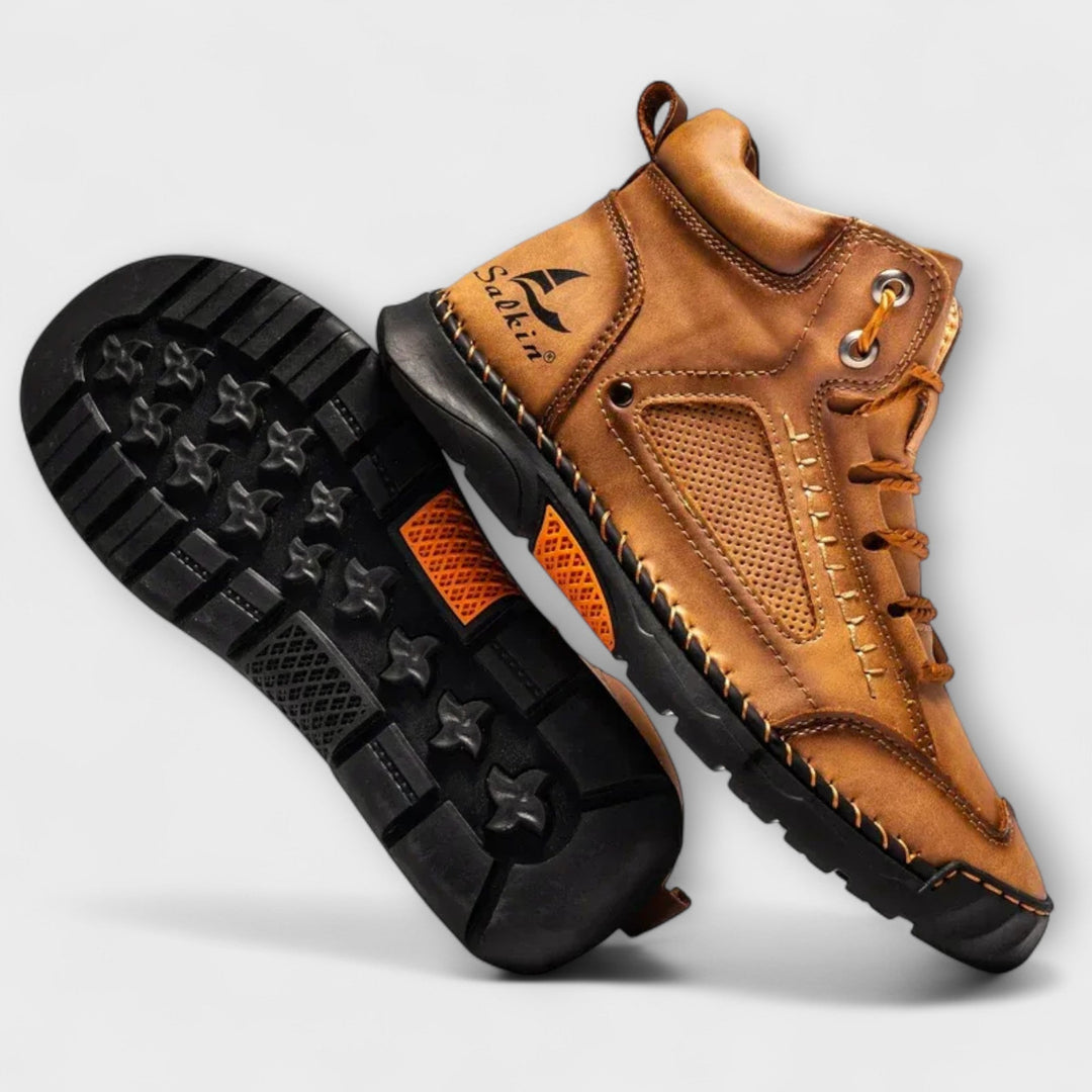 Axton™ | High Leather Sneakers