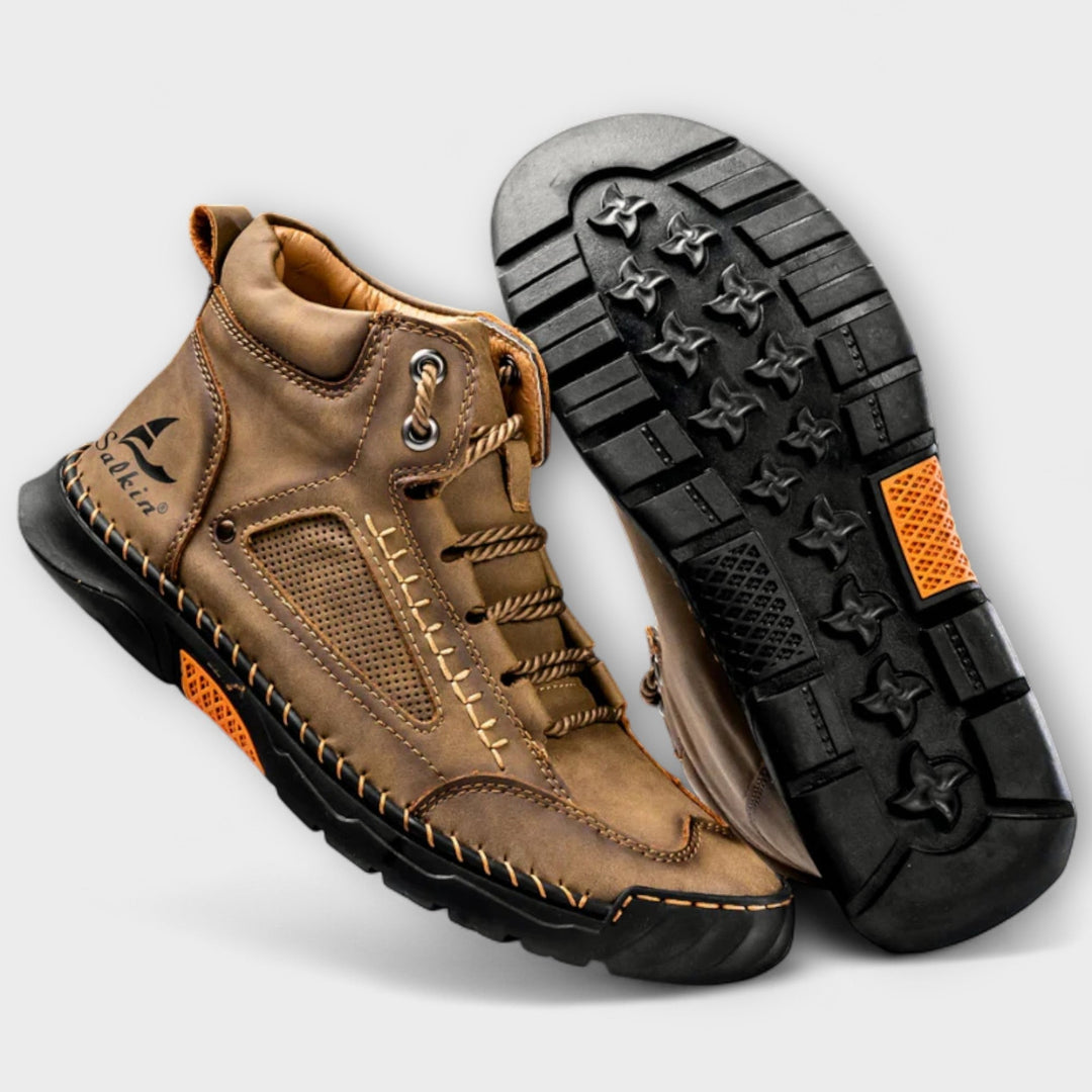 Axton™ | High Leather Sneakers