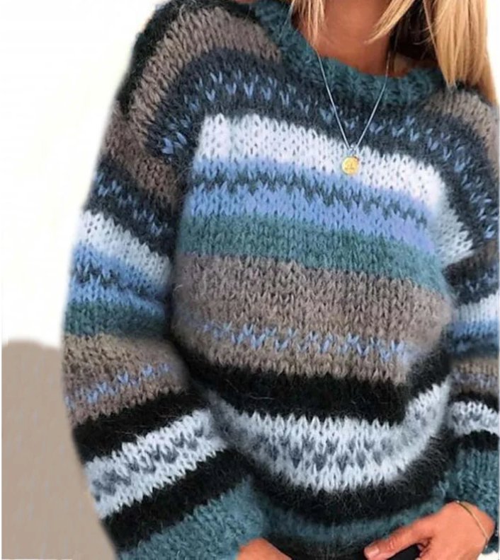 Priya sweater | Soft, colorful and cozy
